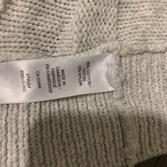 Ricki’s soft grey oversized knitted cardigan top L - Picture 5 of 9